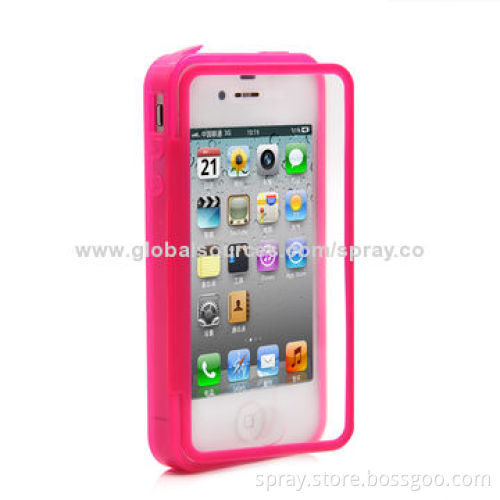 Slim Fit Flip Case Premium TPU Cover for iPhone 4/4S